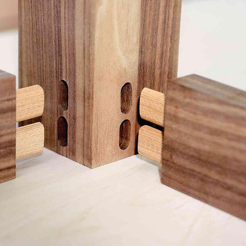 Dominos Holzverbinder