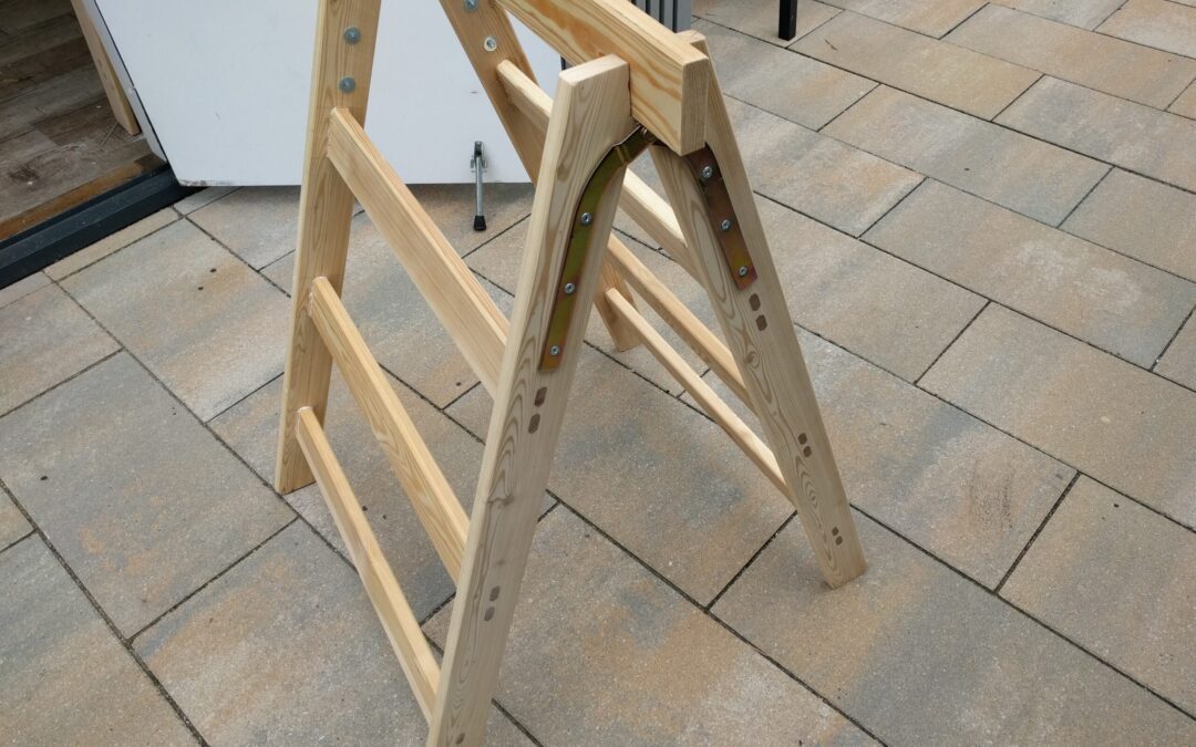 Stabilen Sägebock aus Holz bauen – Anleitung und Tipps