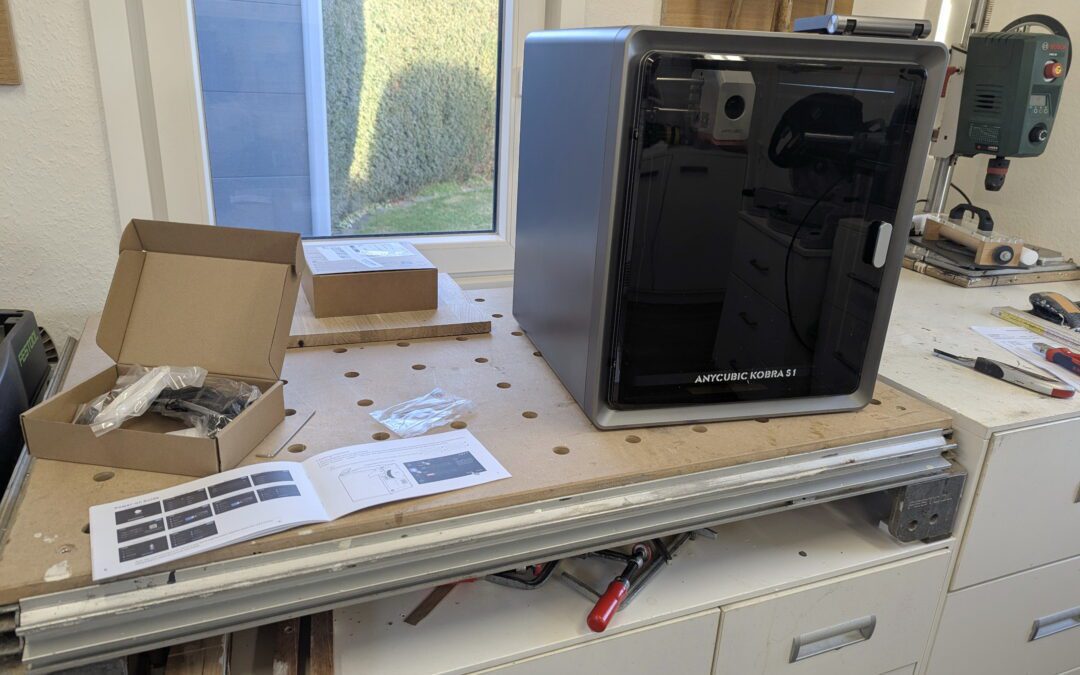 ANYCUBIC KOBRA S1 – Erfahrungen mit meinem neuen 3D-Drucker