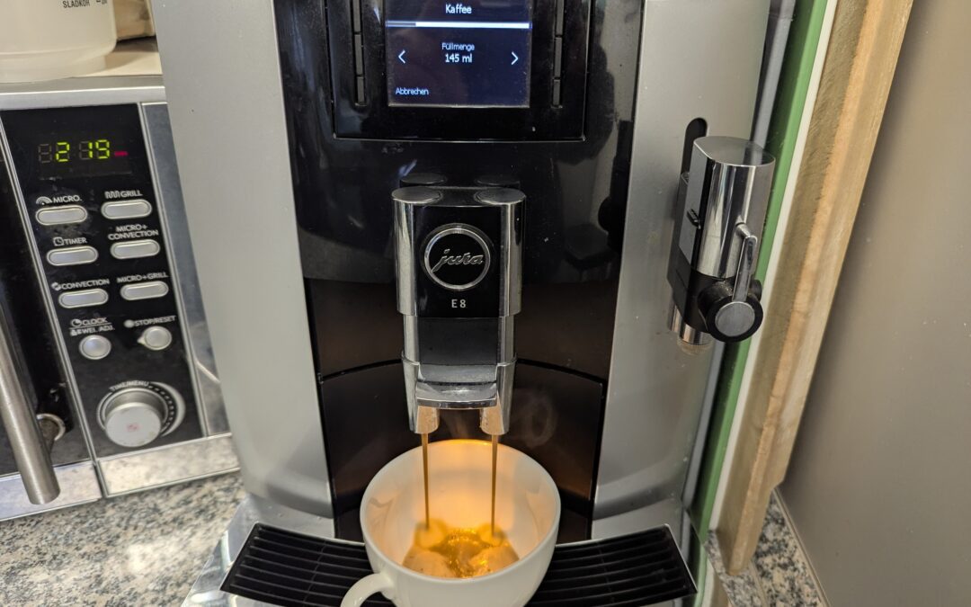 Kaffee wie am ersten Tag – Revision einer JURA E8