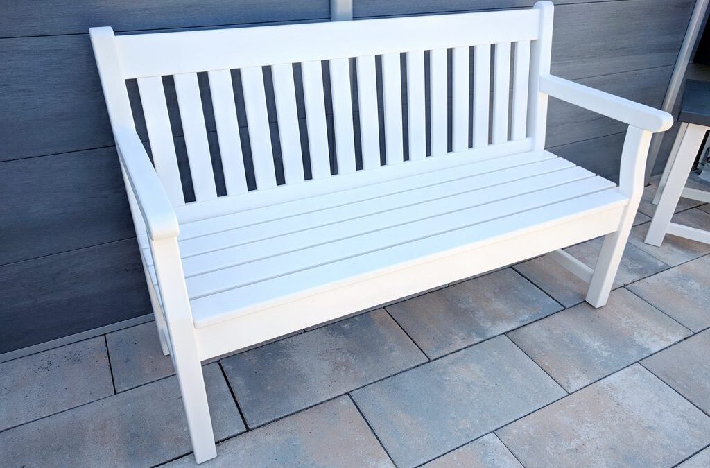 Gartenbank aus Meranti – Schritt für Schritt