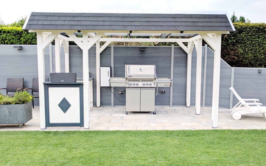 DIY: Überdachung für den Grillplatz selber bauen