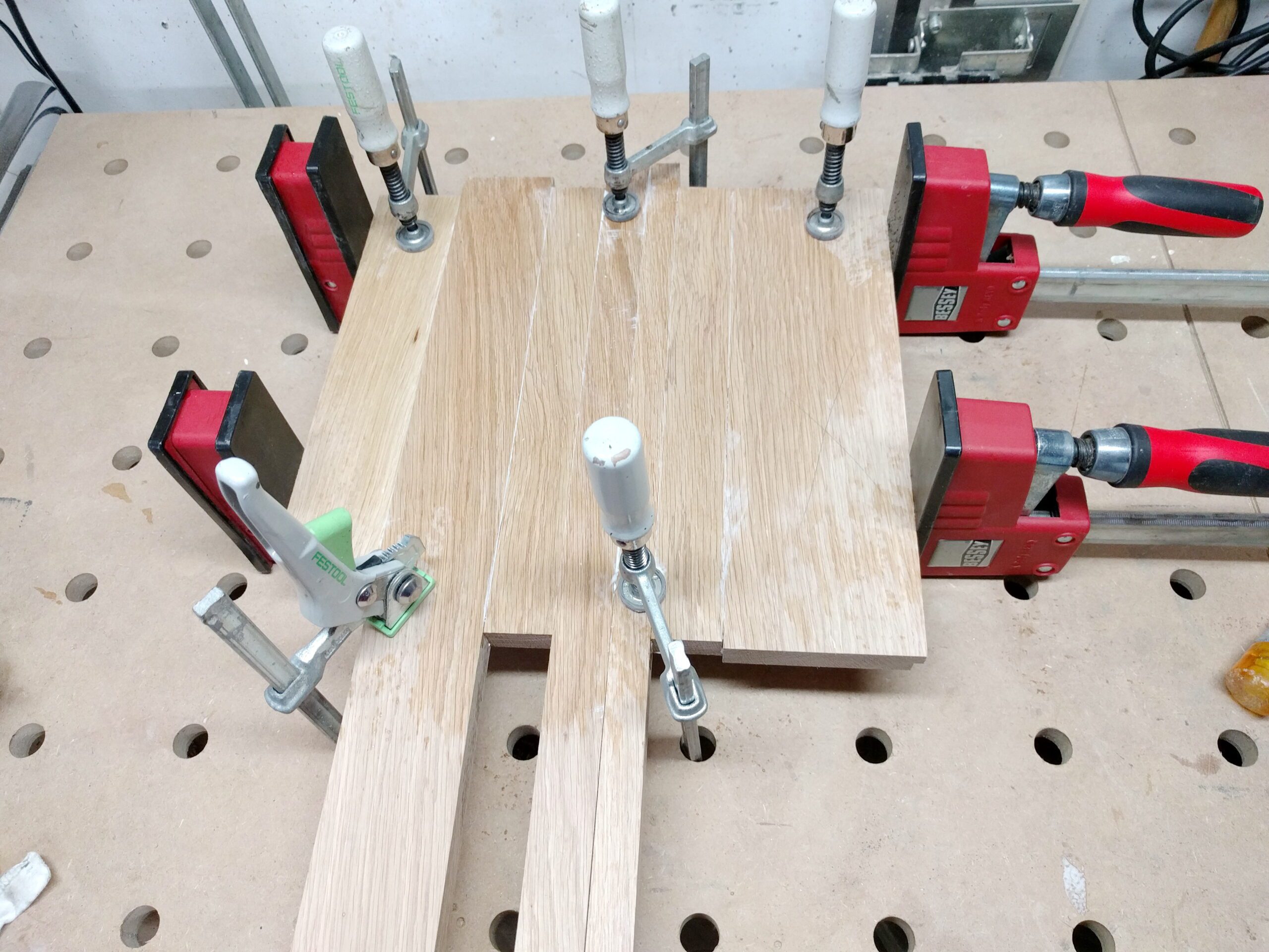 verleimter Boden Badschrank selber bauen