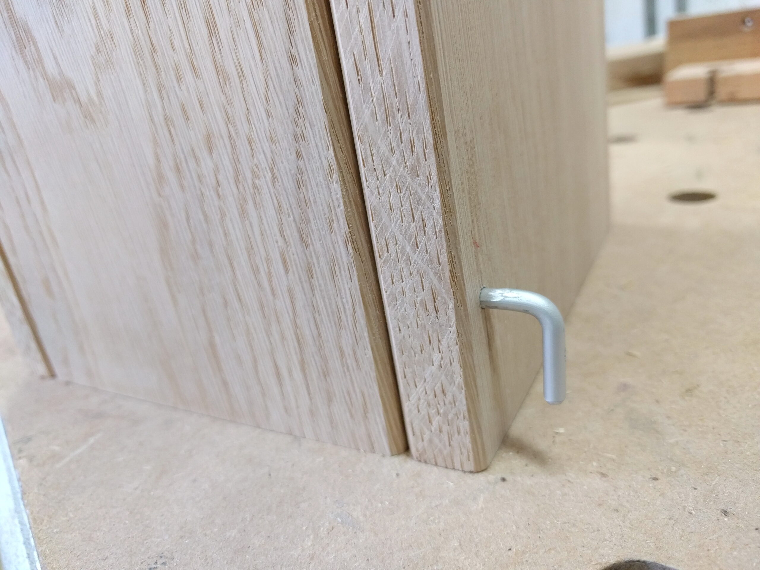 Klappsicherung Nistkasten selbst bauen