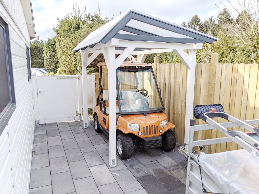 So habe ich meine eigene Golfcart-Garage gebaut