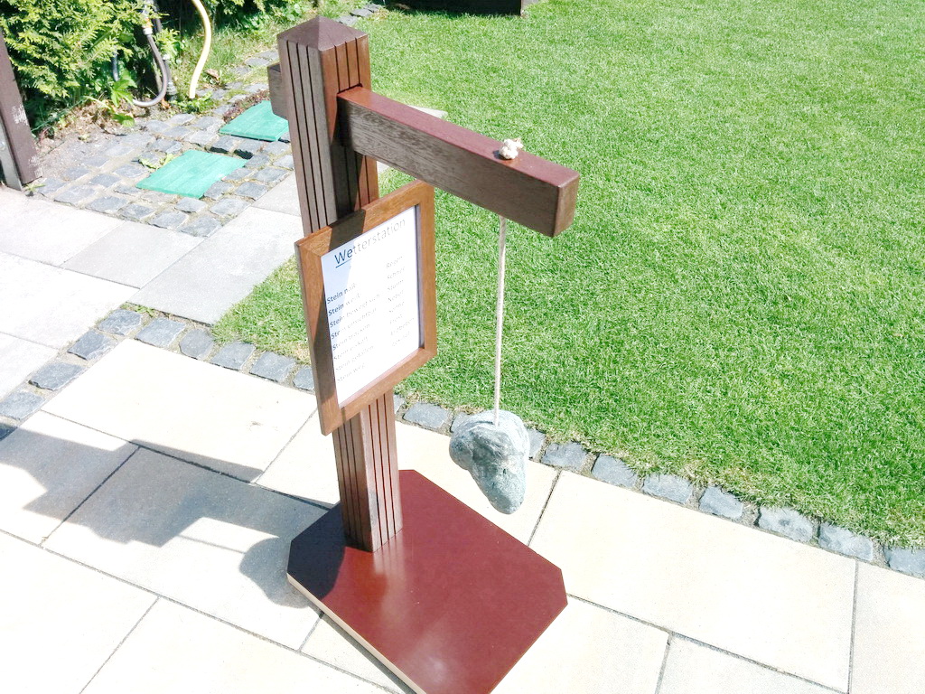 originelle Wetterstation
