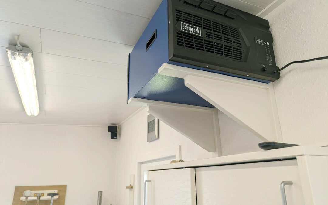 Wandhalter für den Scheppach Luftreiniger HDA-14