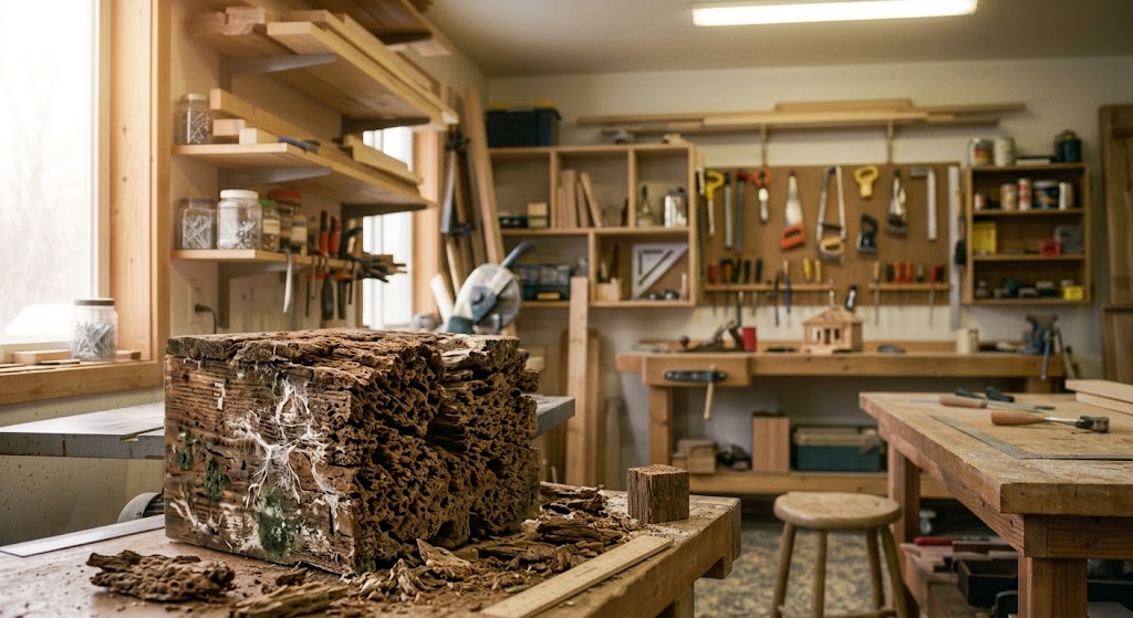 verfault verfaultes Holz