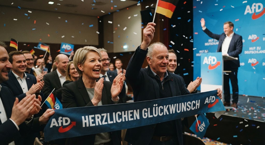 Gratulation an die AfD Gratulation an die AfD