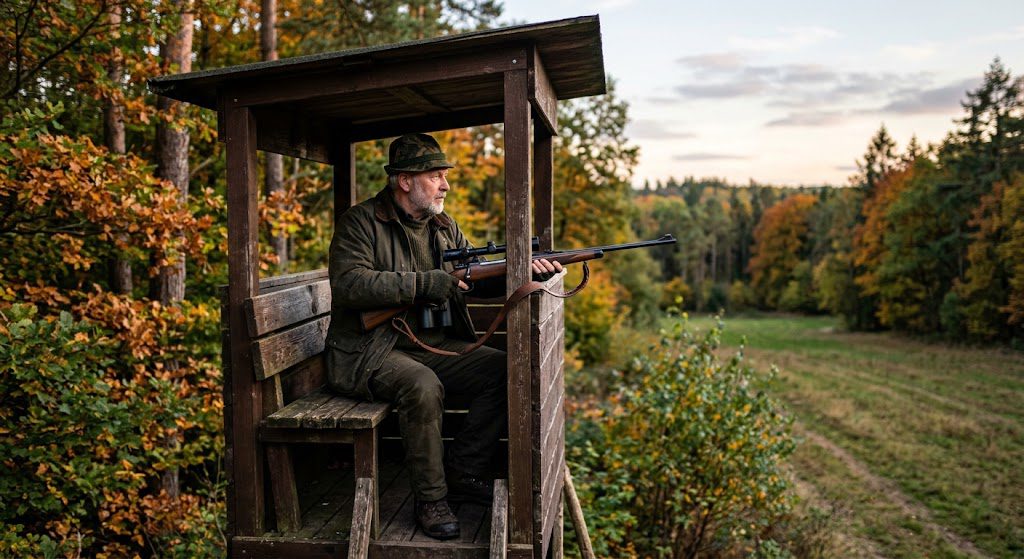 Am ansitz Schwarzwild